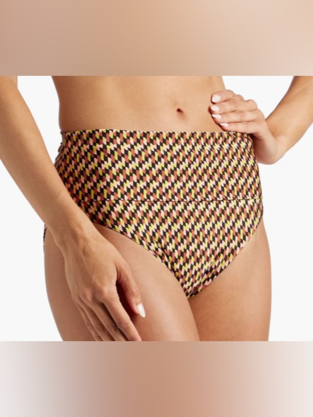 JETS AUSTRALIA BY JESSIKA ALLEN
Printed high-rise bikini briefs